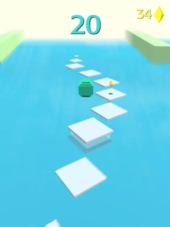 Tangkapan skrin Piano Tiles 3D - Jump Forever iPad 