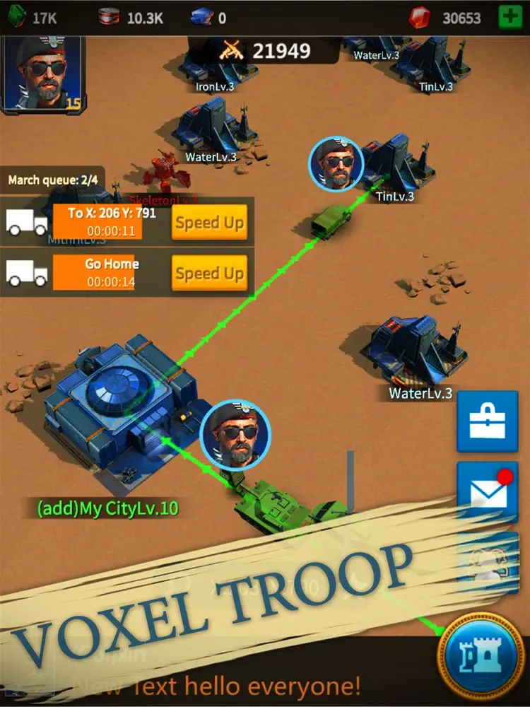 تصاویر Idle War - Battle World iPad 
