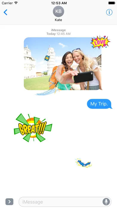 Comic 3D - Animated Stickers应用截图