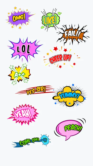 Comic 3D - Animated Stickers应用截图