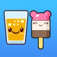 Kawaii Food Emoji Keyboard & Sticker Packs