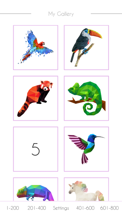Poly4u: 3D Art Shape puzzle Screenshots