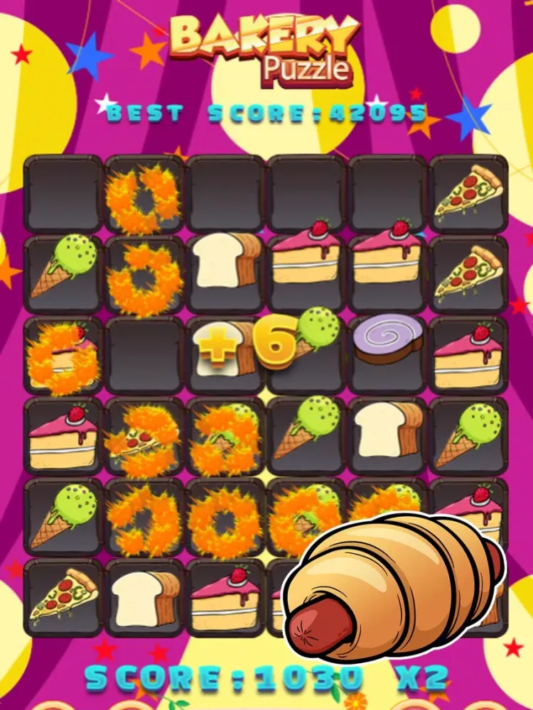 Screenshot di Bakery & Cake Puzzle Dessert Match Game iPad 
