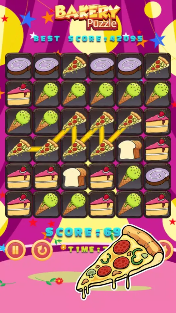 Screenshot di Bakery & Cake Puzzle Dessert Match Game