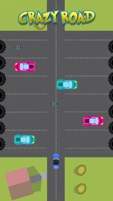 Crazy Road - Dash a Car Avoid Traffic Jam Screenshots