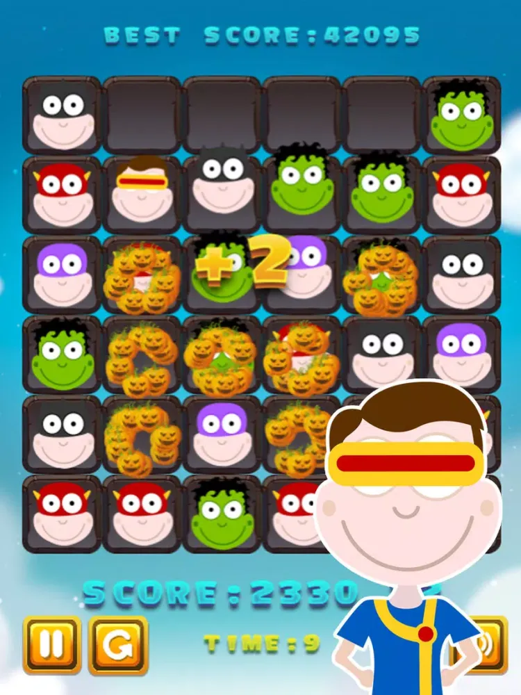 تصاویر Superhero & Friends Puzzle - Match 3 Game iPad 
