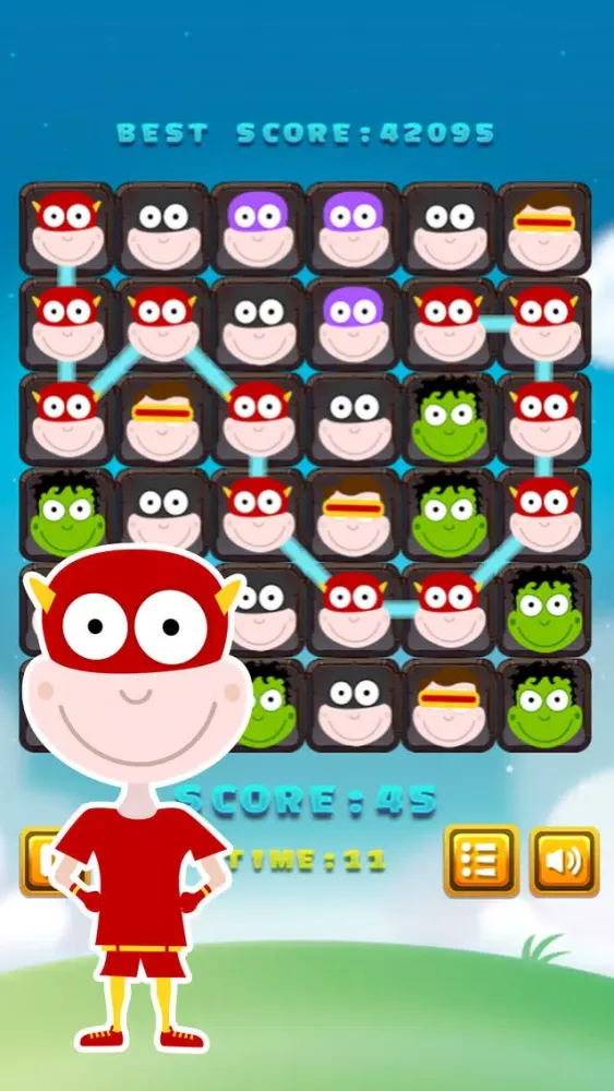 تصاویر Superhero & Friends Puzzle - Match 3 Game