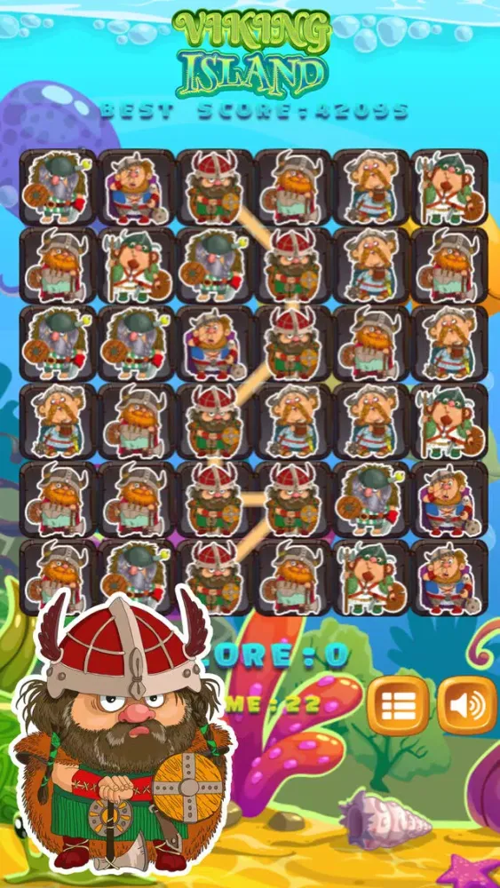 Vikings Puzzle Mania - Match 3 Game for Kids スクリーンショット