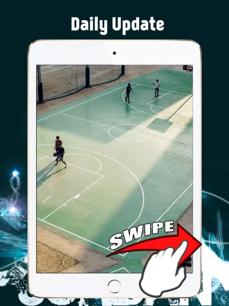 Capturas de pantalla de Cool Basketball Wallpapers iPad 