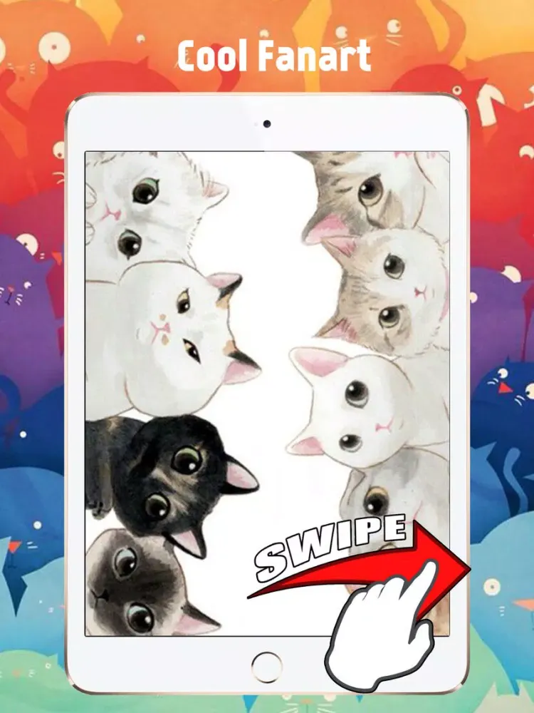 Screenshot di Cute Kitten Cat Wallpapers & Backgrounds iPad 