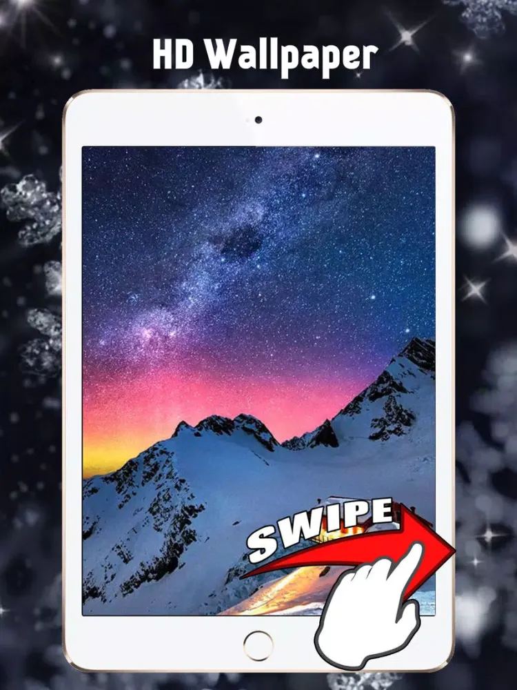 Capturas de tela do Snow & Frozen Wallpapers & Backgrounds iPad 
