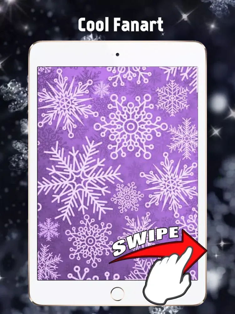 Capturas de tela do Snow & Frozen Wallpapers & Backgrounds iPad 