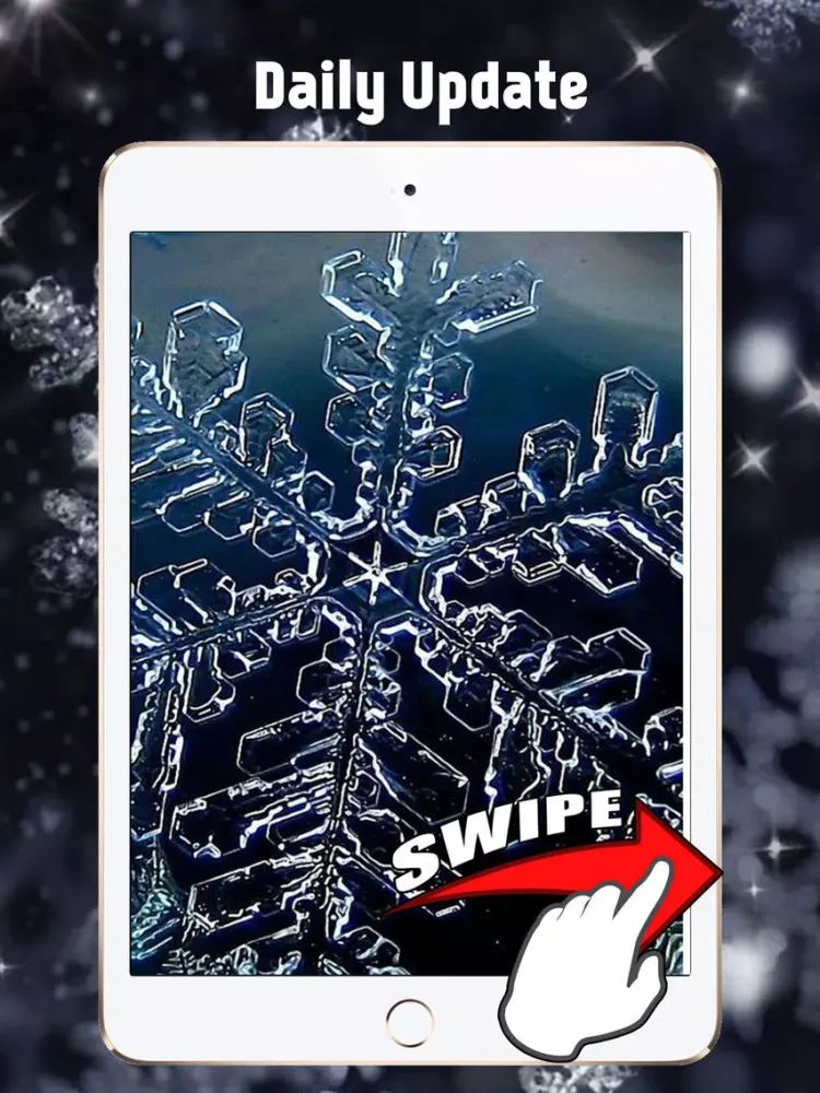 Capturas de tela do Snow & Frozen Wallpapers & Backgrounds iPad 