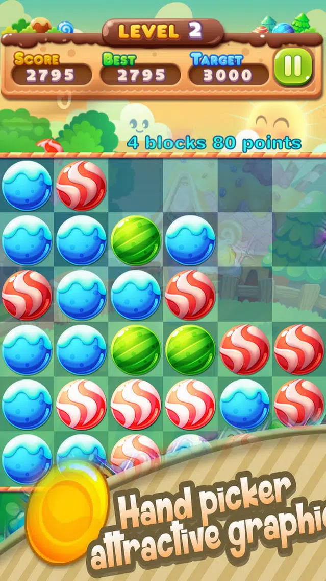 Candy Bombom: Game Tap Blast स्क्रीनशॉट