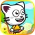 Funny Cat Runner - Happy Cute Kittens Running Meow