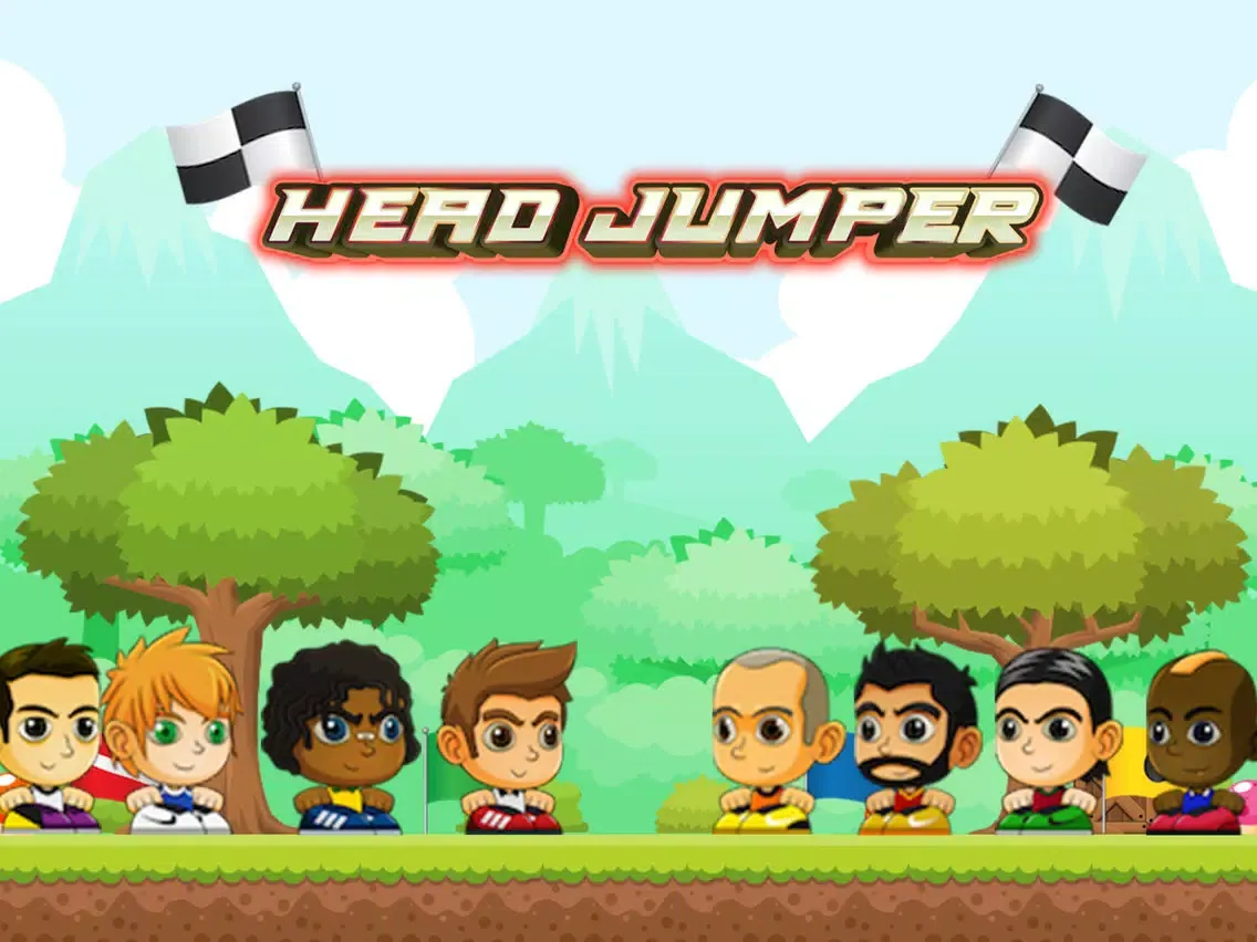 Captures d'écran de Head Jumper - Tiny Boy Run & Jump Endless Forest iPad 