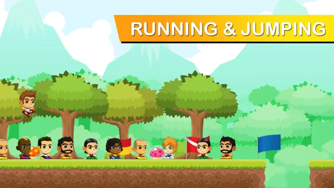 Captures d'écran de Head Jumper - Tiny Boy Run & Jump Endless Forest