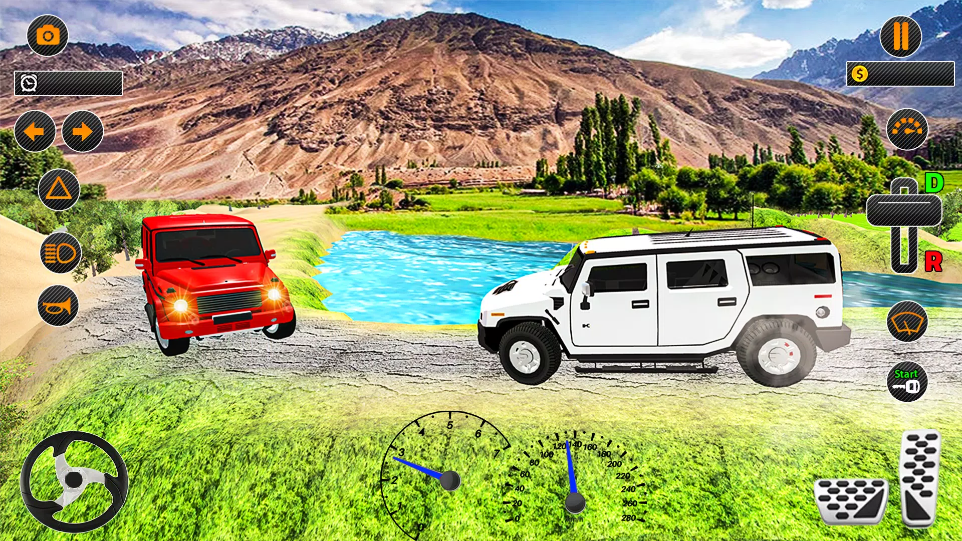 Prado car driving 3D car games Screenshots