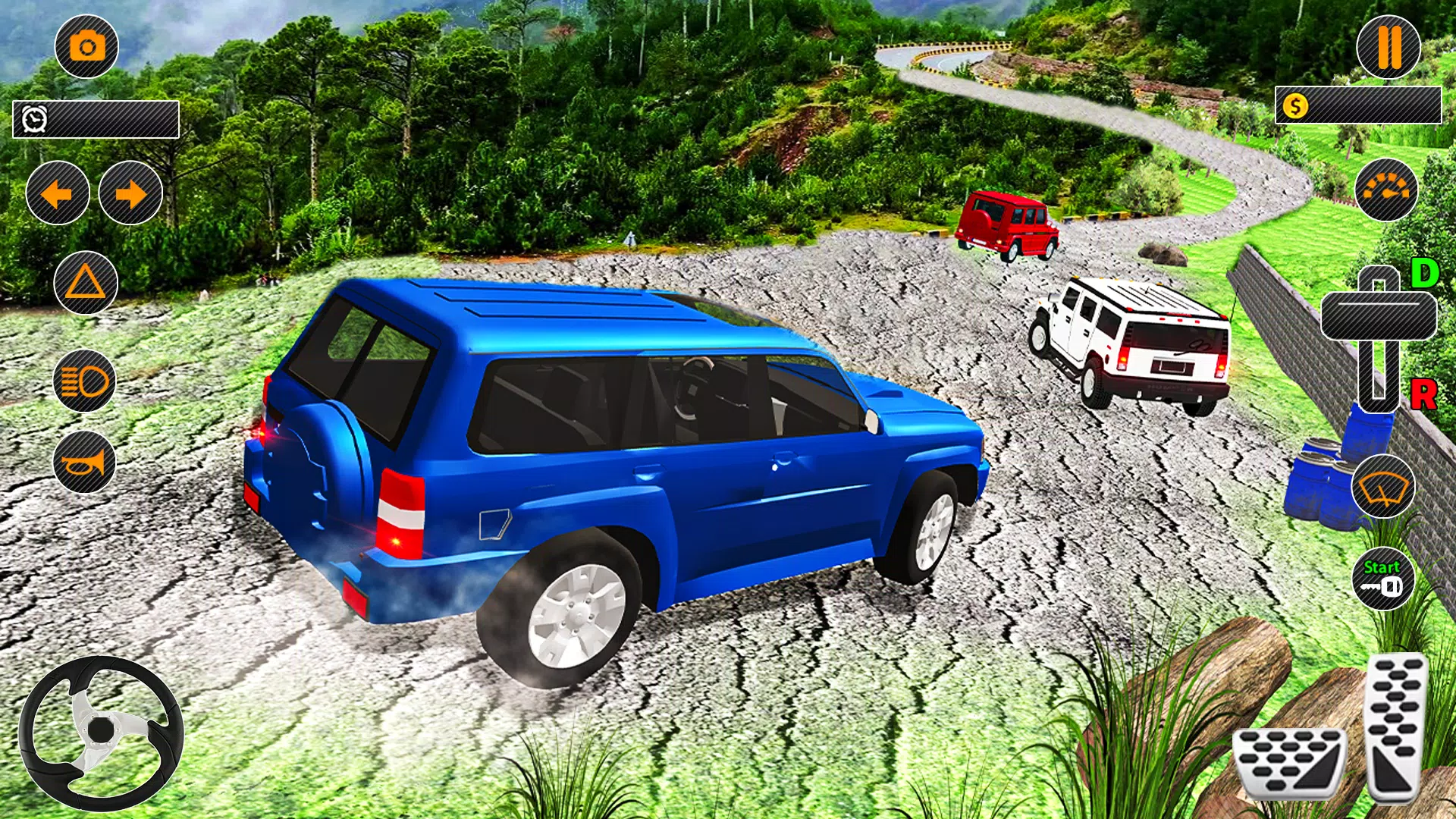 Prado car driving 3D car games Screenshots