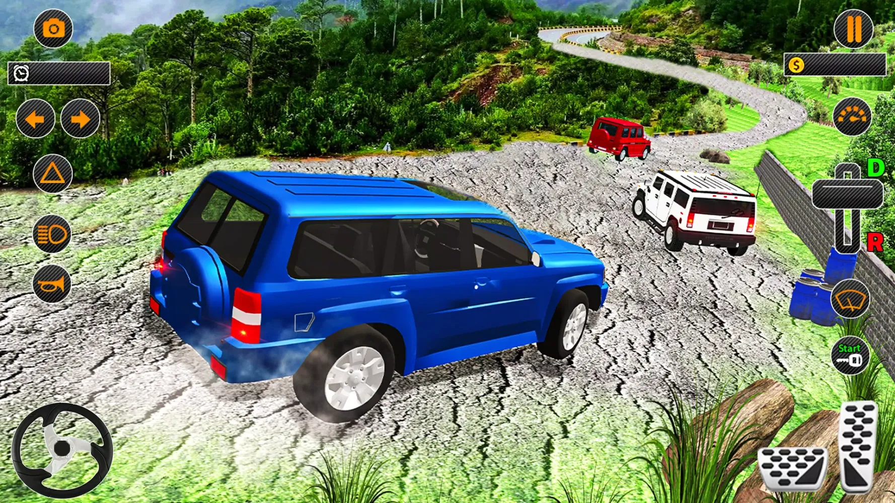 Prado car driving 3D car games Screenshots