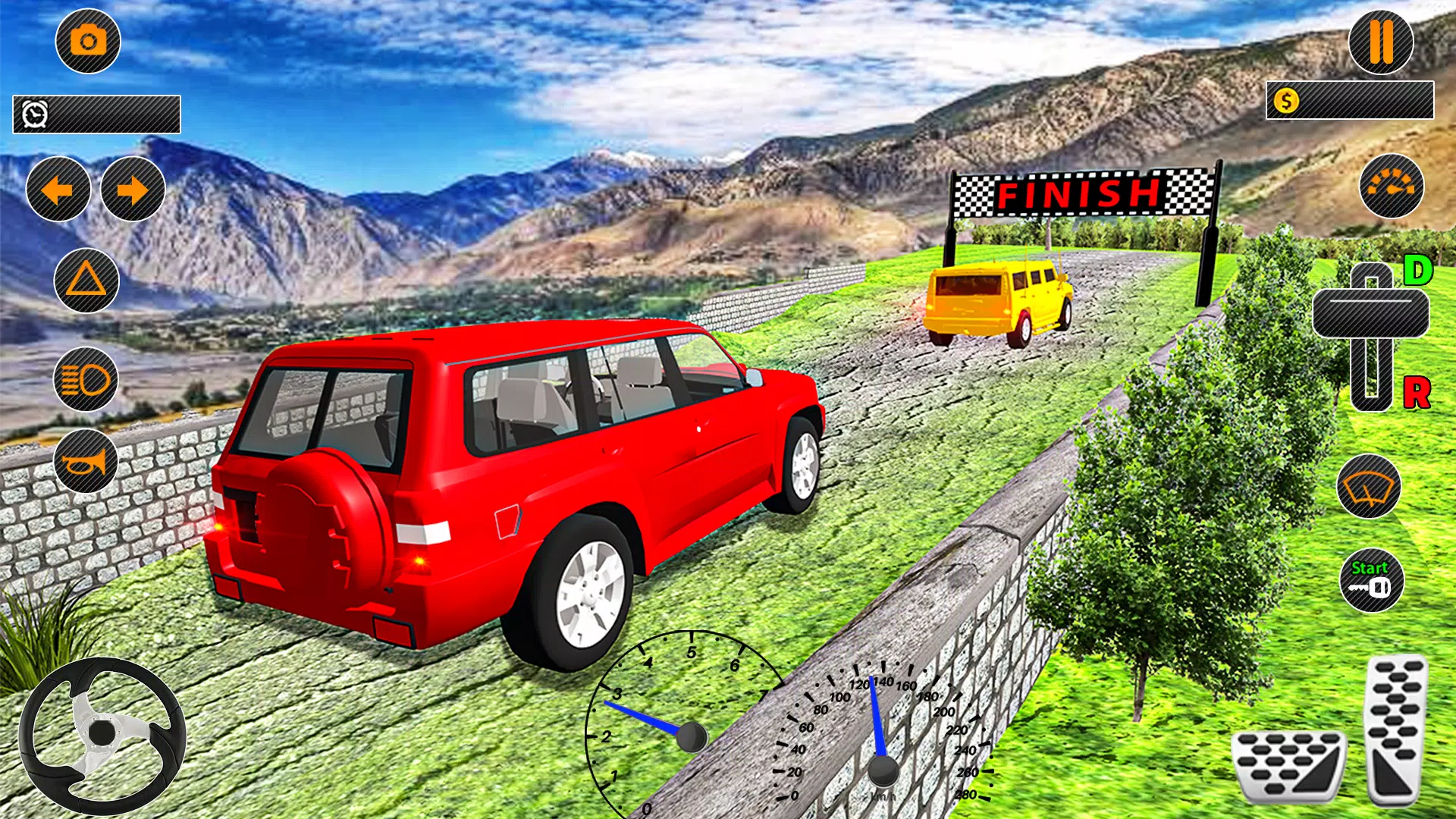 Prado car driving 3D car games Screenshots