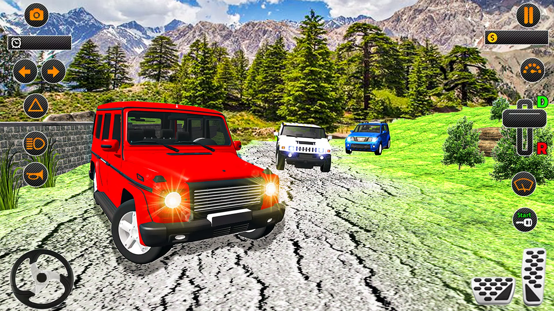 Prado car driving 3D car games Screenshots