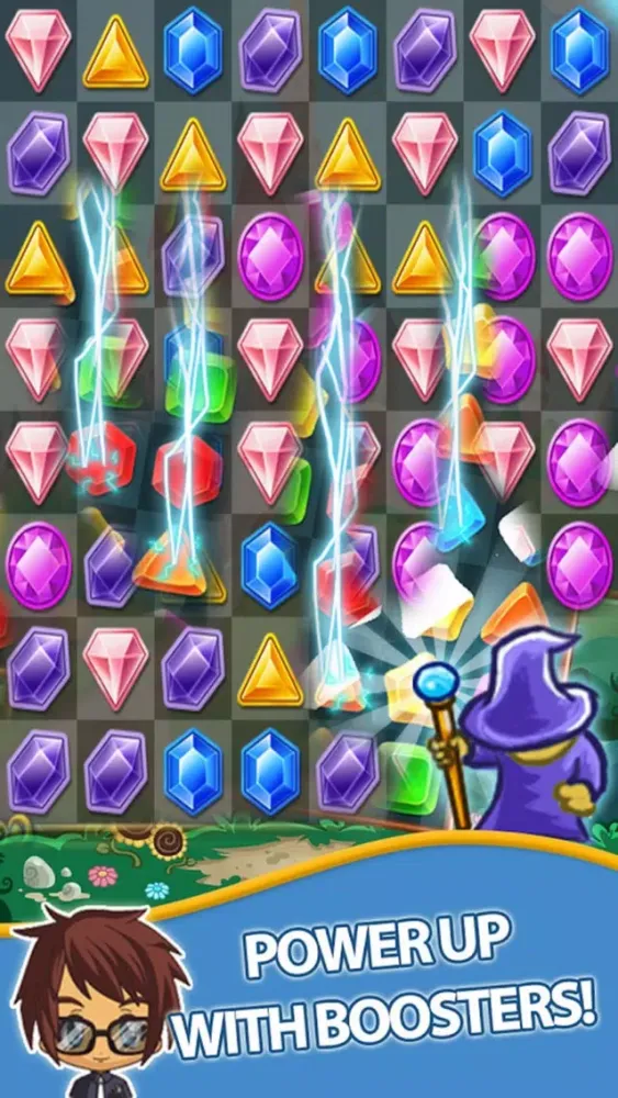 Ảnh chụp màn hình của Gems Adventure Journey: New Puzzle Match