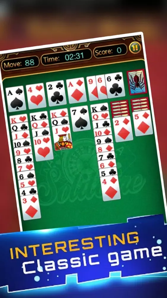 Captures d'écran de New 2017 Solitaire