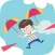 Umbrella Falling Hardest - Parachute in the sky