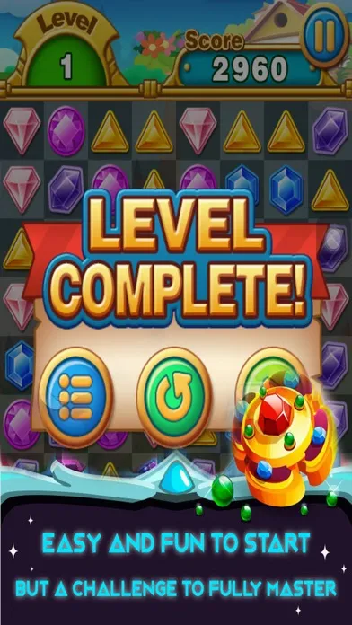 Screenshot di Jewel Mash: Match3 Game