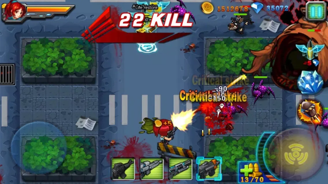 ภาพหน้าจอของ Zombies Combat