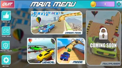 Screenshot di Car Stunt GT Racing Mega Ramp