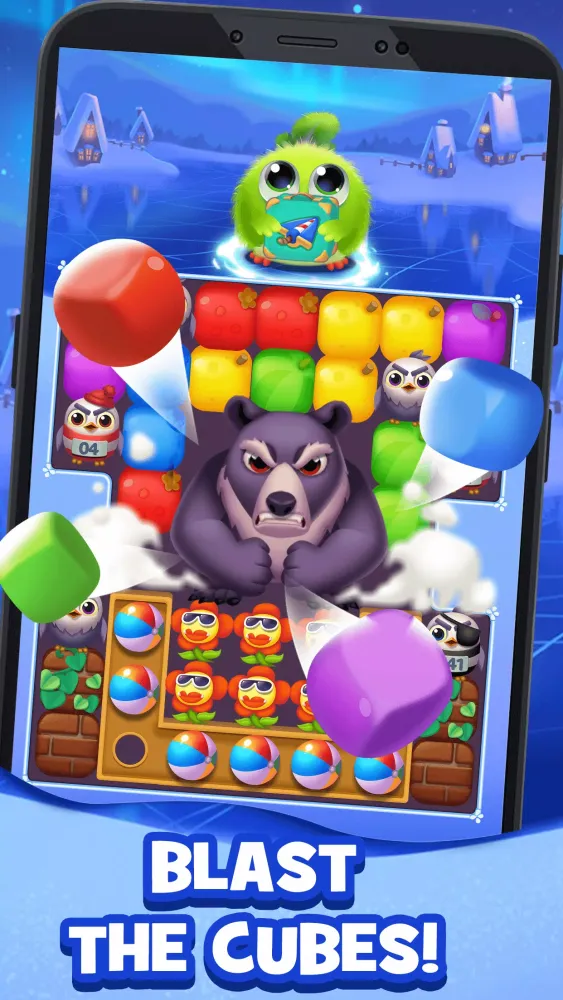 Tangkapan layar Penguin Blast