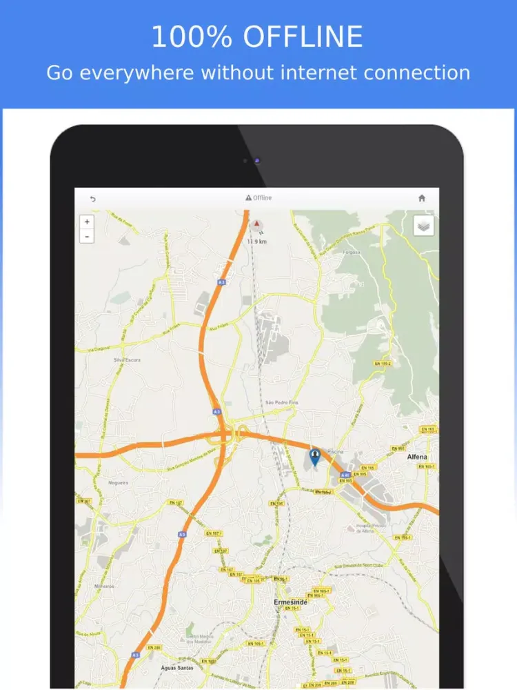 Tangkapan skrin Porto Trindade Hotel iPad