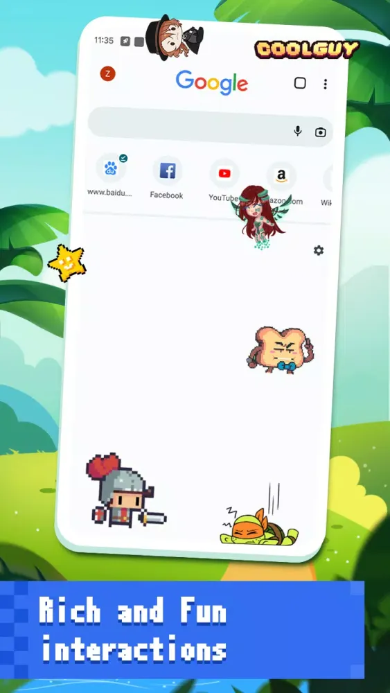 Pixel Shimeji - Desktop Pet スクリーンショット
