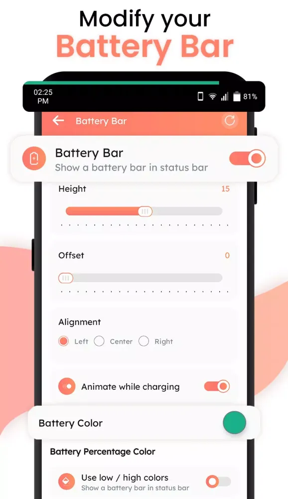 Zrzuty ekranu Statusbar Icon Hider Customize