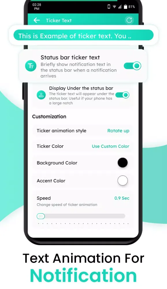 Zrzuty ekranu Statusbar Icon Hider Customize