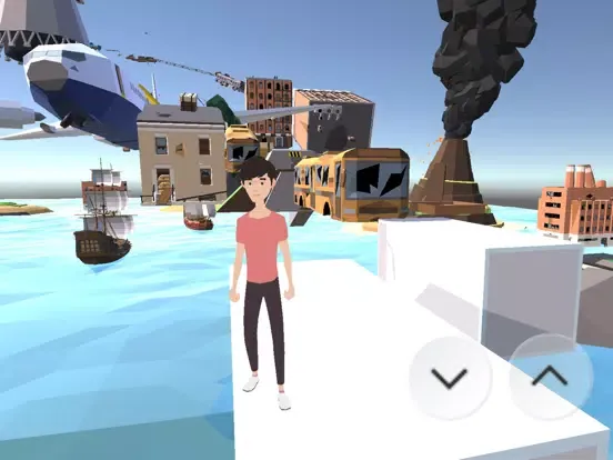 Screenshot di Only Up! 3D Parkour Adventure iPad 