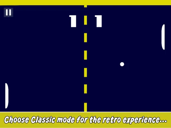 Tangkapan skrin Retro Ping Pong iPad 