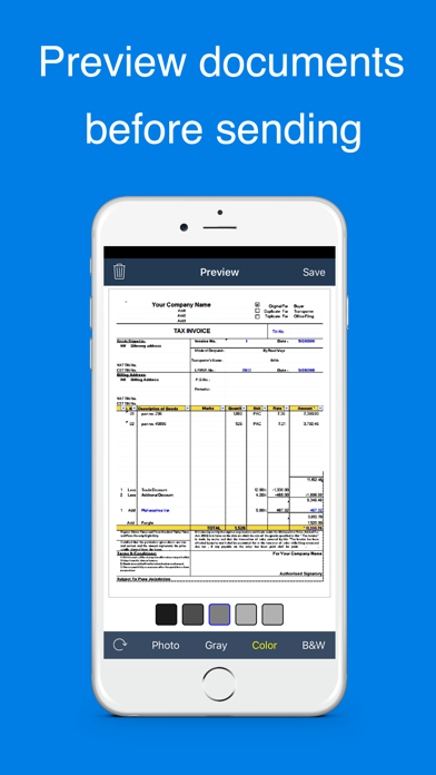 Ảnh chụp màn hình của Easy Fax - send fax from phone
