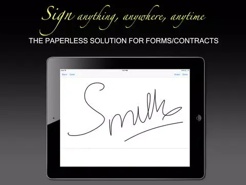 Capturas de pantalla de TurboSign Pro - Quickly Sign and Fill PDF Documents iPad 