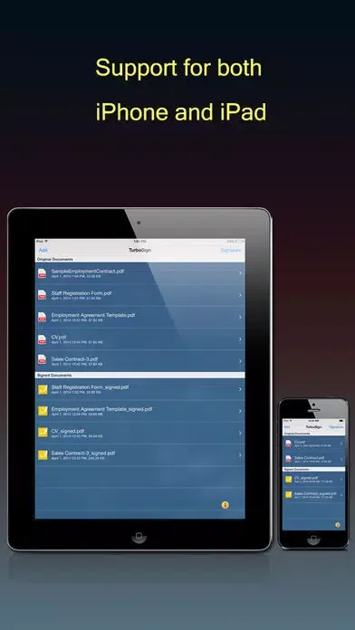 Capturas de pantalla de TurboSign Pro - Quickly Sign and Fill PDF Documents