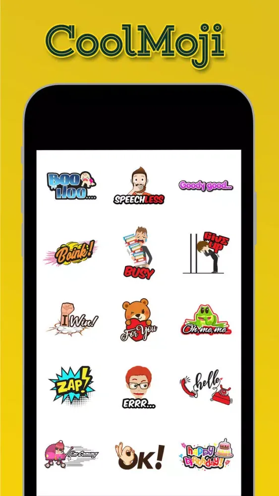CoolMoji Ekran Görüntüleri