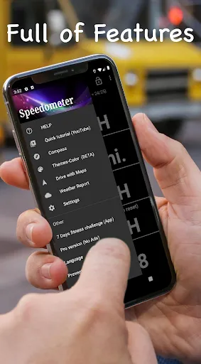 GPS Speedometer and Odometer Screenshots