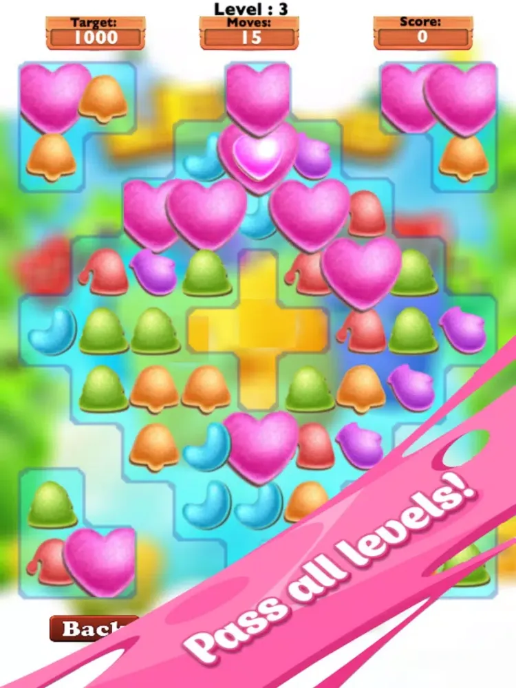 Screenshot di Candy Jelly Boom Blast Game-Match for Crush Free iPad 