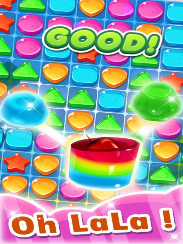 Tangkapan skrin Jelly Soap Blast iPad 