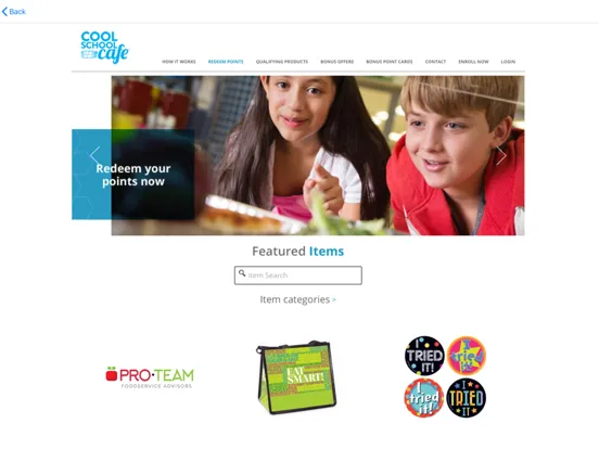 Capturas de tela do Cool School Cafe iPad 