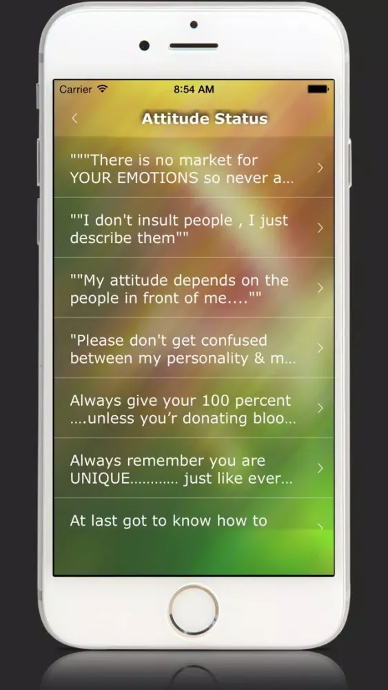 Capturas de pantalla de 1,00,000+ Cool Status Wattpad