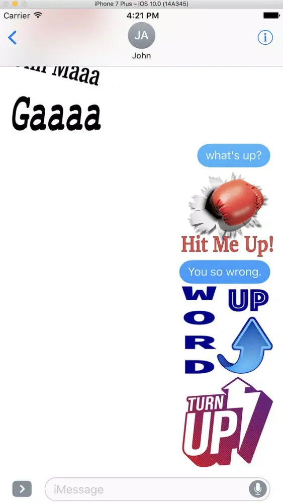 Urban Quotes Sticker Pack Screenshots
