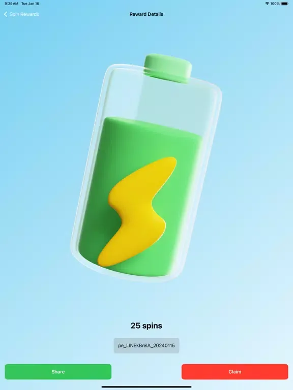 Daily Spin Link CM Spin iPad  Screenshots